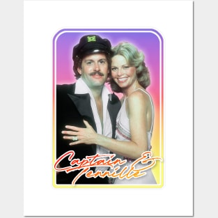 Captain & Tennille / Retro Fan Art Design Posters and Art